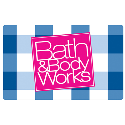 BATH & BODY WORKS<sup>&reg;</sup> $25 Gift Card – Indulge yourself with luxurious fragrances, beauty and home décor products, accessories, and more.