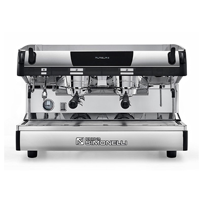 NUOVA SIMONELLI<sup>&reg;</sup> Aurelia II Espresso Machine - Recognized NUOVA SIMONELLI<sup>&reg;</sup> Aurelia II Espresso Machine - Recognized as one of the top preforming machines, this commercial grade espresso maker will turn your kitchen into a coffee bar.  Known for accuracy in temperature control, this machine also offers a brilliant stainless steel ergonomic design,  auto steam wand, dual chambers and self-cleaning feature.  Must have water line connection available for hookup.