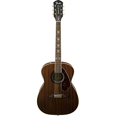 FENDER<sup>&reg;</sup> Tim Armstrong Hellcat Acoustic-Electric Guitar--Left Handed- Based on Tim Armstrong’s beat-up old '60s Fender<sup>&reg;</sup>, this instrument offers both acoustic and electric guitar options.  Features include a solid mahogany top with laminate mahogany back and sides, urea nut and saddle, Rosewood bridge and Fishman<sup>&reg;</sup> Isys III preamp with built-in system.