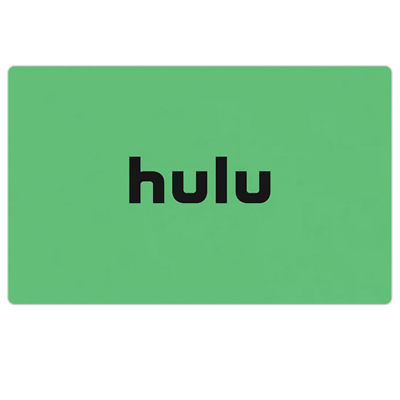 HULU<sup>&reg;</sup> $25 Gift Card - Get a Hulu subscription and stream the TV you love, anytime, on your favorite devices. We’re talking over 85,000 episodes of new TV, classic TV, laugh-your-face-off TV, cry-your-eyes-out TV, and every other kind of TV. Plus, get Hulu Originals you can’t watch anywhere else - like The Handmaid’s Tale and Castle Rock - and movies, and Live TV for sports and news and all the stuff you need to watch right when it happens. It’s all on Hulu, and it’s all waiting for you